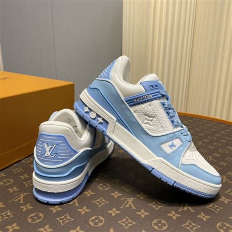 navy blue louis vuitton sneakers